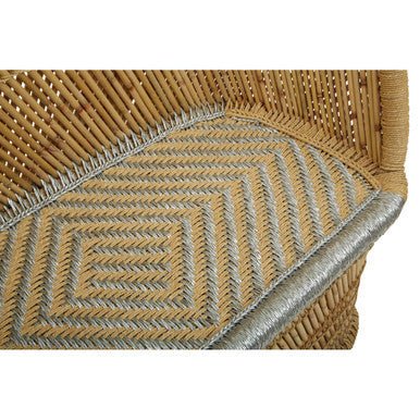 Rowan Two Seater Natural And Silver Sofa - Bargainia.com - 