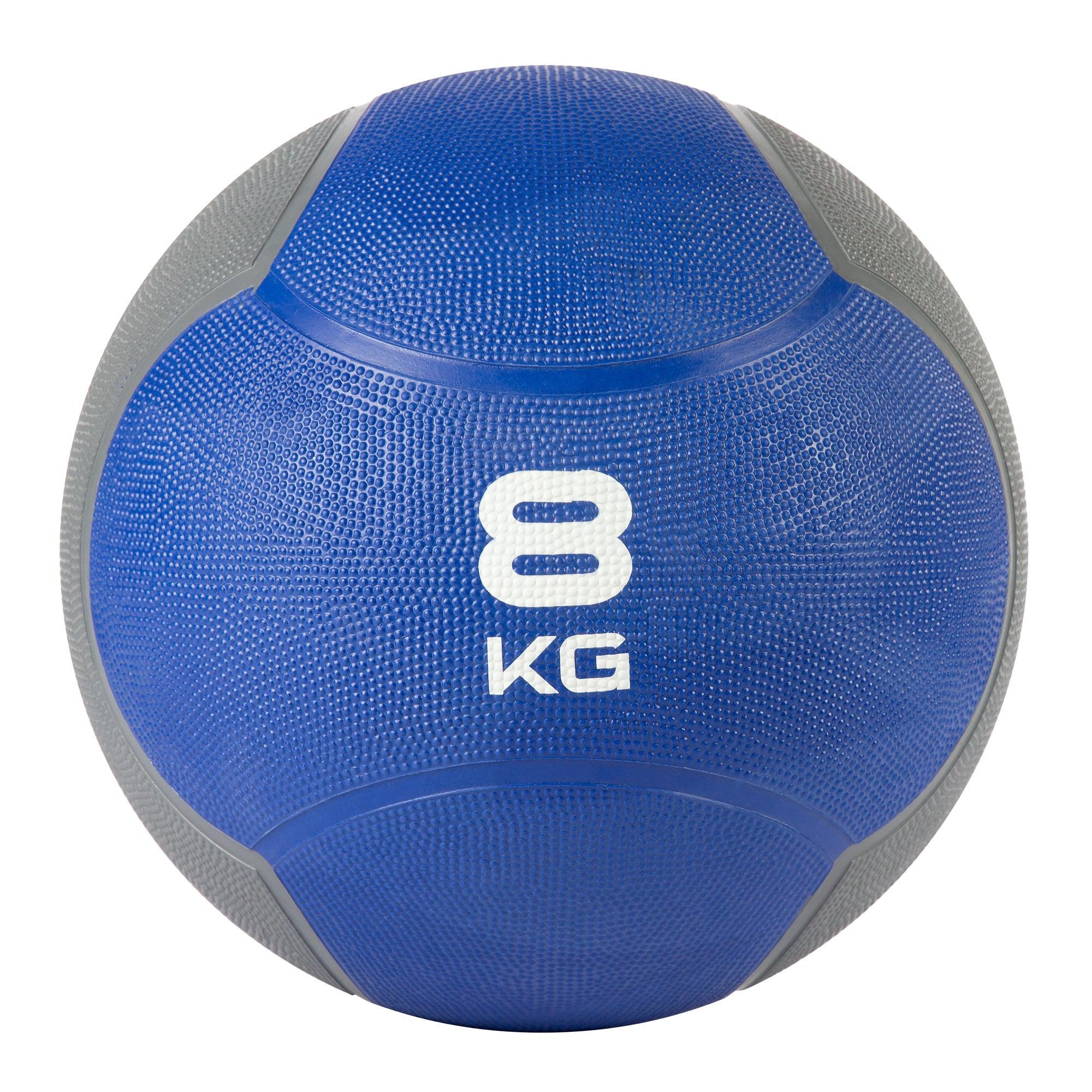 Rubber Medicine Ball - 8KG - Bargainia.com - 6951376107937 - LVPS-LS3006-08-BLU