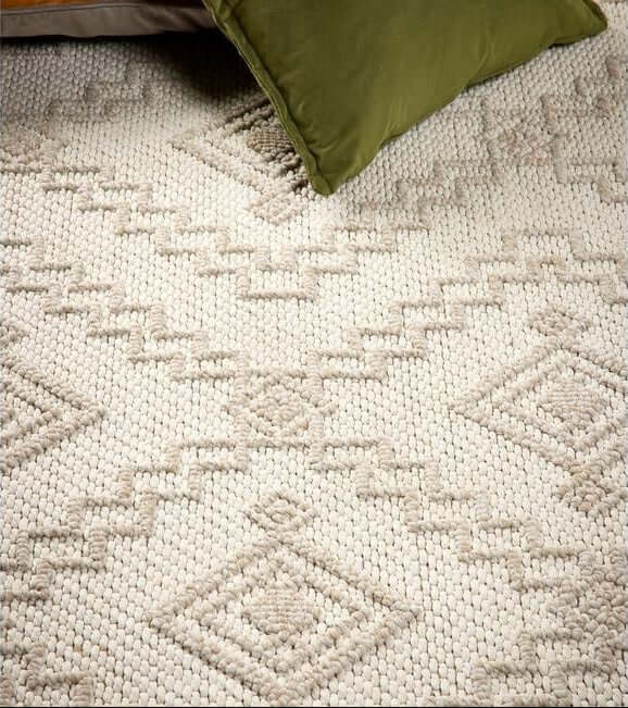 Rustic Rug Diamond Design - Bargainia.com - 5026134639041 - ATLASD_CREAMX_120X170