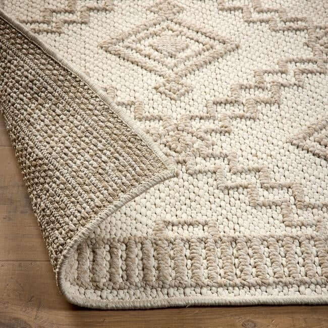 Rustic Rug Diamond Design - Bargainia.com - 5026134639041 - ATLASD_CREAMX_120X170