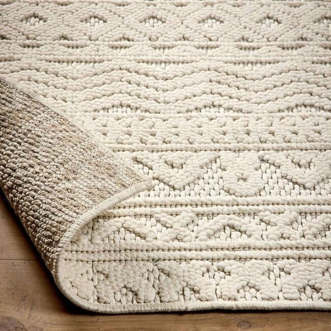 Rustic Rug Geometric Design - Bargainia.com - 5026134639102 - ATLASG_CREAMX_120X170