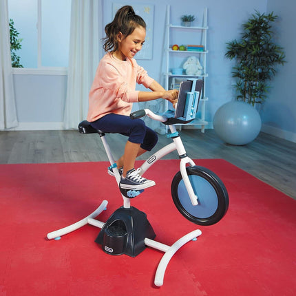 Little Tikes Pelican Explore & Fit Cycle - Exciting Spin Class for Kids with Bluetooth Speaker-50743657917-Bargainia.com