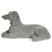 Dachshund Figurine - Grey Velvet - Lying-5010792476568-Bargainia.com