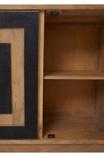 Salem 4 Door Mango Wood Sideboard - Bargainia.com - 5018705983547