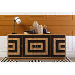 Salem 4 Door Mango Wood Sideboard - Bargainia.com - 5018705983547
