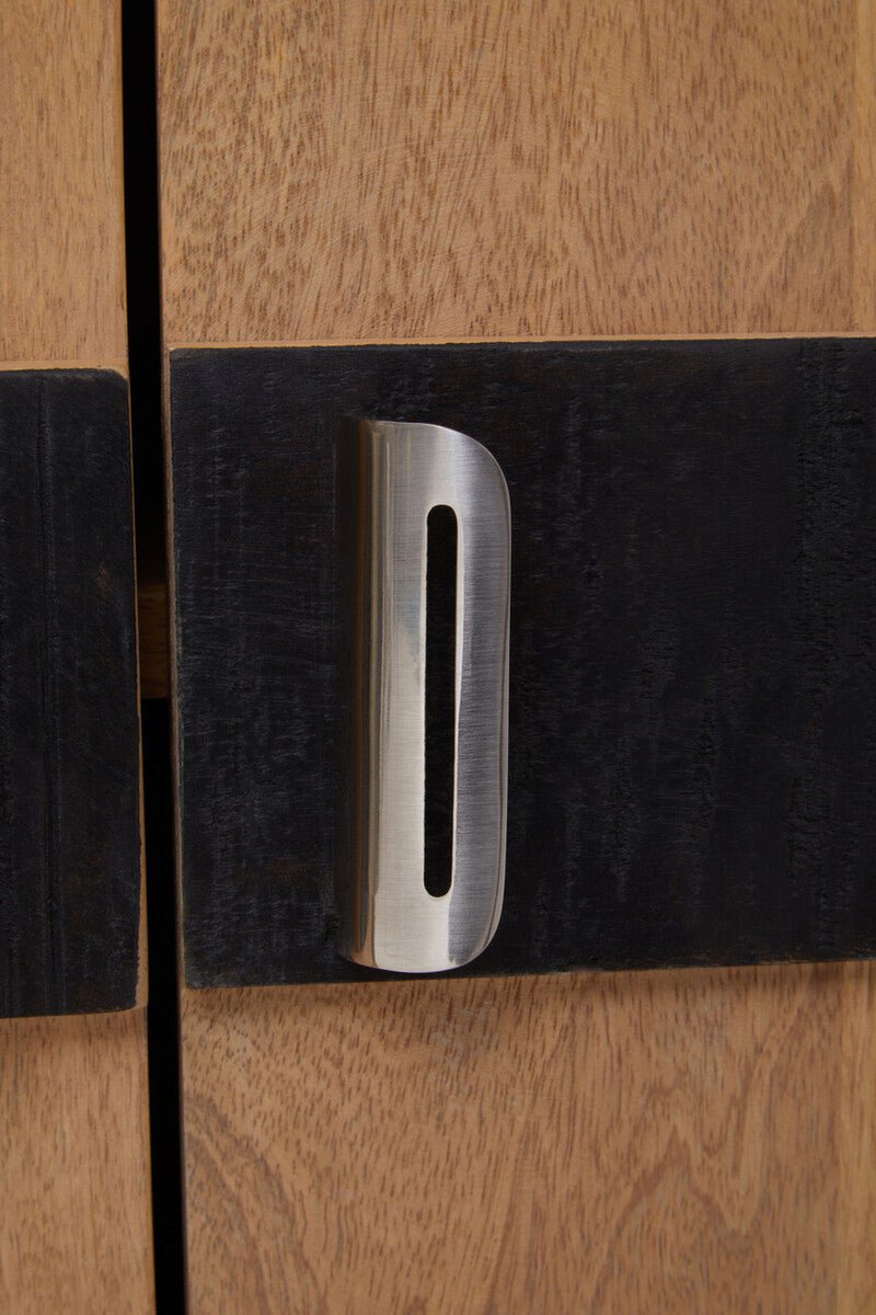 Salem 4 Door Mango Wood Sideboard - Bargainia.com - 5018705983547