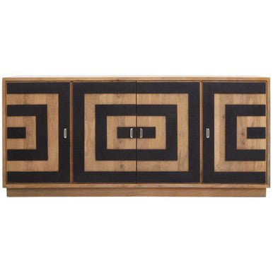 Salem 4 Door Mango Wood Sideboard - Bargainia.com - 5018705983547