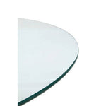 Salford Round Dining Table With Grey Metal Legs - Bargainia.com - 5018705947402