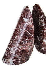 Salmo Set Of Two Red Marble Bookends - Bargainia.com - 5018705995762