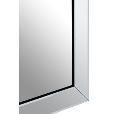 Sana Small Rectangular Wall Mirror with Bevelled Frame - Bargainia.com - 5018705977515