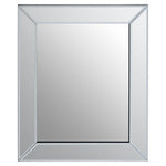 Sana Small Rectangular Wall Mirror with Bevelled Frame - Bargainia.com - 5018705977515