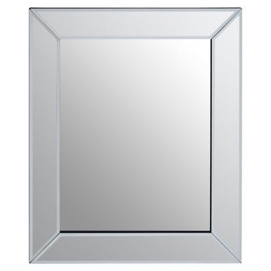 Sana Small Rectangular Wall Mirror with Bevelled Frame - Bargainia.com - 5018705977515