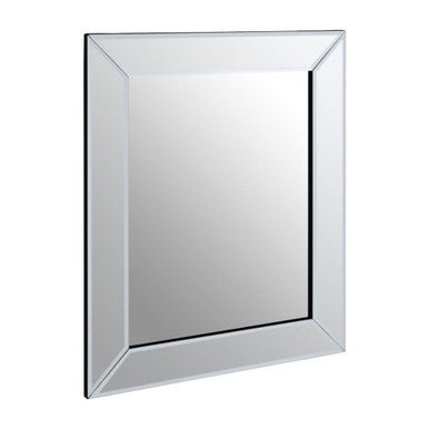 Sana Small Rectangular Wall Mirror with Bevelled Frame - Bargainia.com - 5018705977515