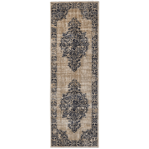 Saville Grey/Blue Vintage Rug - Bargainia.com - 