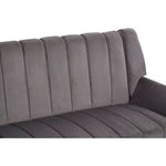 Savina 2 Seat Grey Sofa - Bargainia.com - 