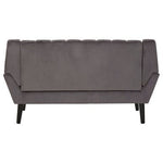 Savina 2 Seat Grey Sofa - Bargainia.com - 