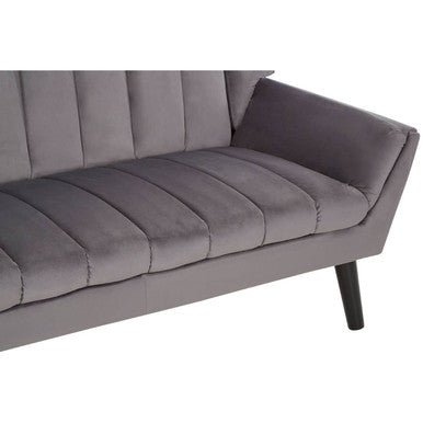 Savina 2 Seat Grey Sofa - Bargainia.com - 