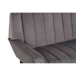 Savina 2 Seat Grey Sofa - Bargainia.com - 