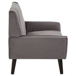 Savina 2 Seat Grey Sofa - Bargainia.com - 