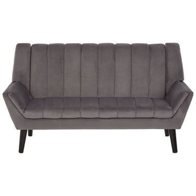 Savina 2 Seat Grey Sofa - Bargainia.com - 