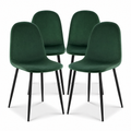 Ron Dining Chair - Emerald Green Velvet