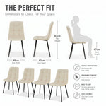 Zurich Dining Chair - Embossed Ivory White Velvet