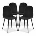 Ron Dining Chair - Black Velvet