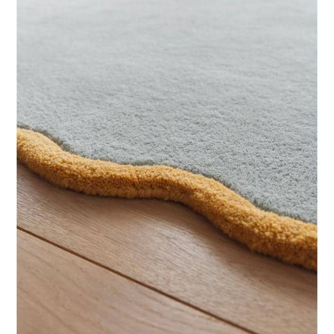 Scalloped Rugs Bordered Design - Bargainia.com - 5026134637917 - SCAELS_DUCEGG_120X170