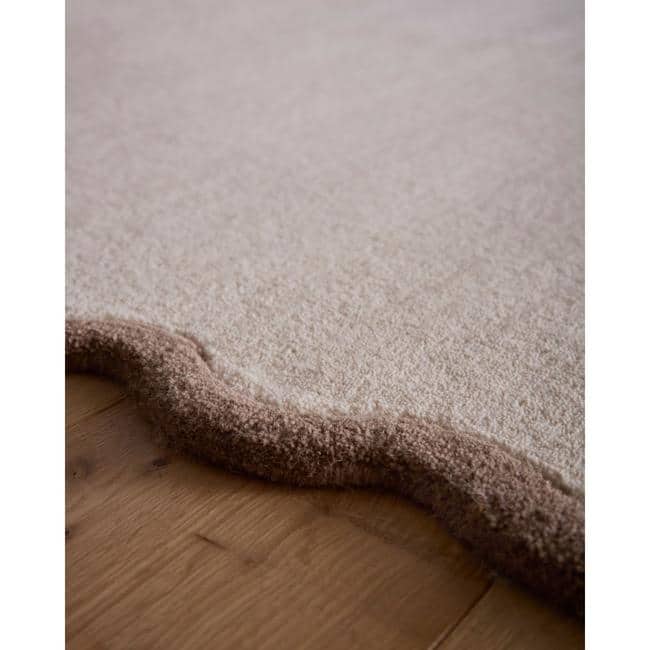 Scalloped Rugs Bordered Design - Bargainia.com - 5026134637948 - SCAELS_NATURL_120X170