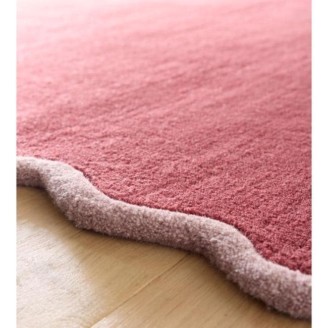 Scalloped Rugs Bordered Design - Bargainia.com - 5026134637979 - SCAELS_CORALX_120X170