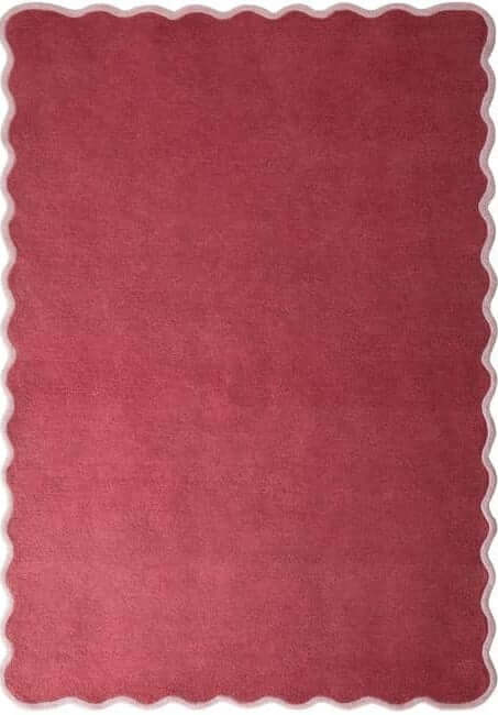 Scalloped Rugs Bordered Design - Bargainia.com - 5026134637979 - SCAELS_CORALX_120X170