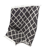 Scandi Indoor Rug Anthracite & White - Bargainia.com - 
