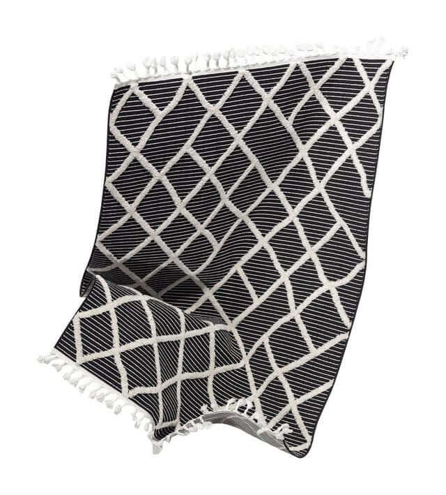 Scandi Indoor Rug Anthracite & White - Bargainia.com - 