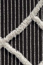 Scandi Indoor Rug Anthracite & White - Bargainia.com - 