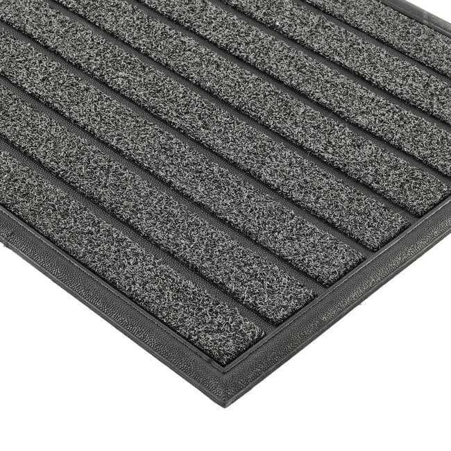 Scraper Doormat in Black - Bargainia.com - 5026134611016 - MMSCRA_RIDGED_045X075