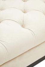 Sefira 2 Seat Ivory Fabric Sofa - Bargainia.com - 