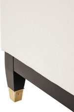 Sefira 2 Seat Ivory Fabric Sofa - Bargainia.com - 