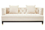 Sefira 2 Seat Ivory Fabric Sofa - Bargainia.com - 