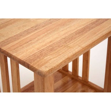 Selby Natural Square Side Table - Bargainia.com - 5018705356389