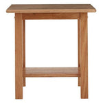Selby Natural Square Side Table - Bargainia.com - 5018705356389