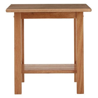 Selby Natural Square Side Table - Bargainia.com - 5018705356389