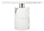 Sesto White Marble Console Table - Bargainia.com - 5018705973517