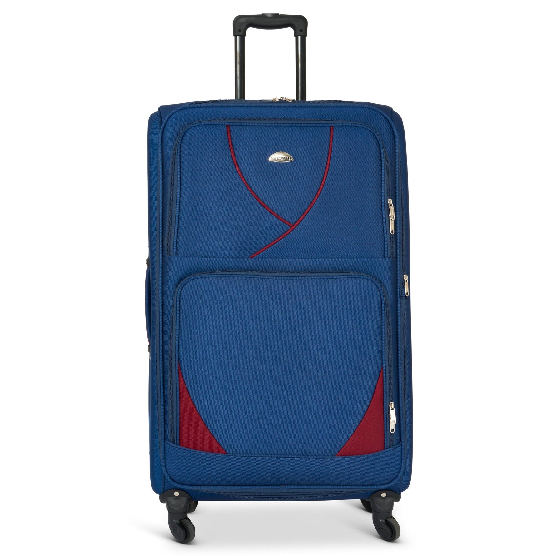 Set of 4 Soft Shell Suitcase Luggage Set, S,M, L, XL , Assorted Colours - Bargainia.com - 