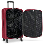 Set of 4 Soft Shell Suitcase Luggage Set, S,M, L, XL , Assorted Colours - Bargainia.com - 
