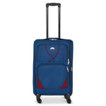 Set of 4 Soft Shell Suitcase Luggage Set, S,M, L, XL , Assorted Colours - Bargainia.com - 