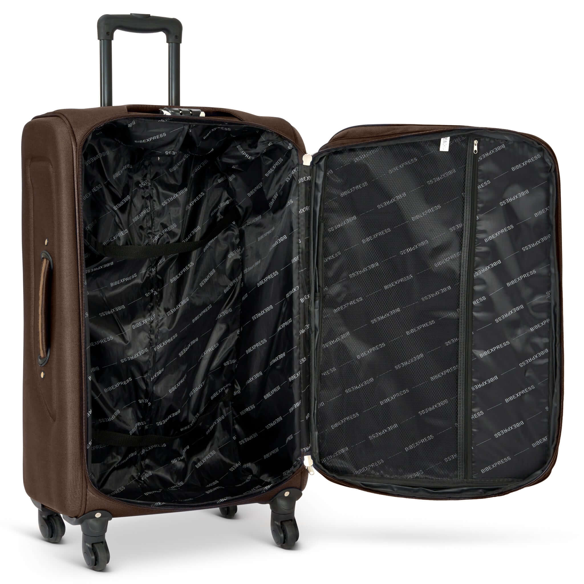 Suitcase Luggage Set On Wheels - 4 Pieces, Assorted Colours-Bargainia.com