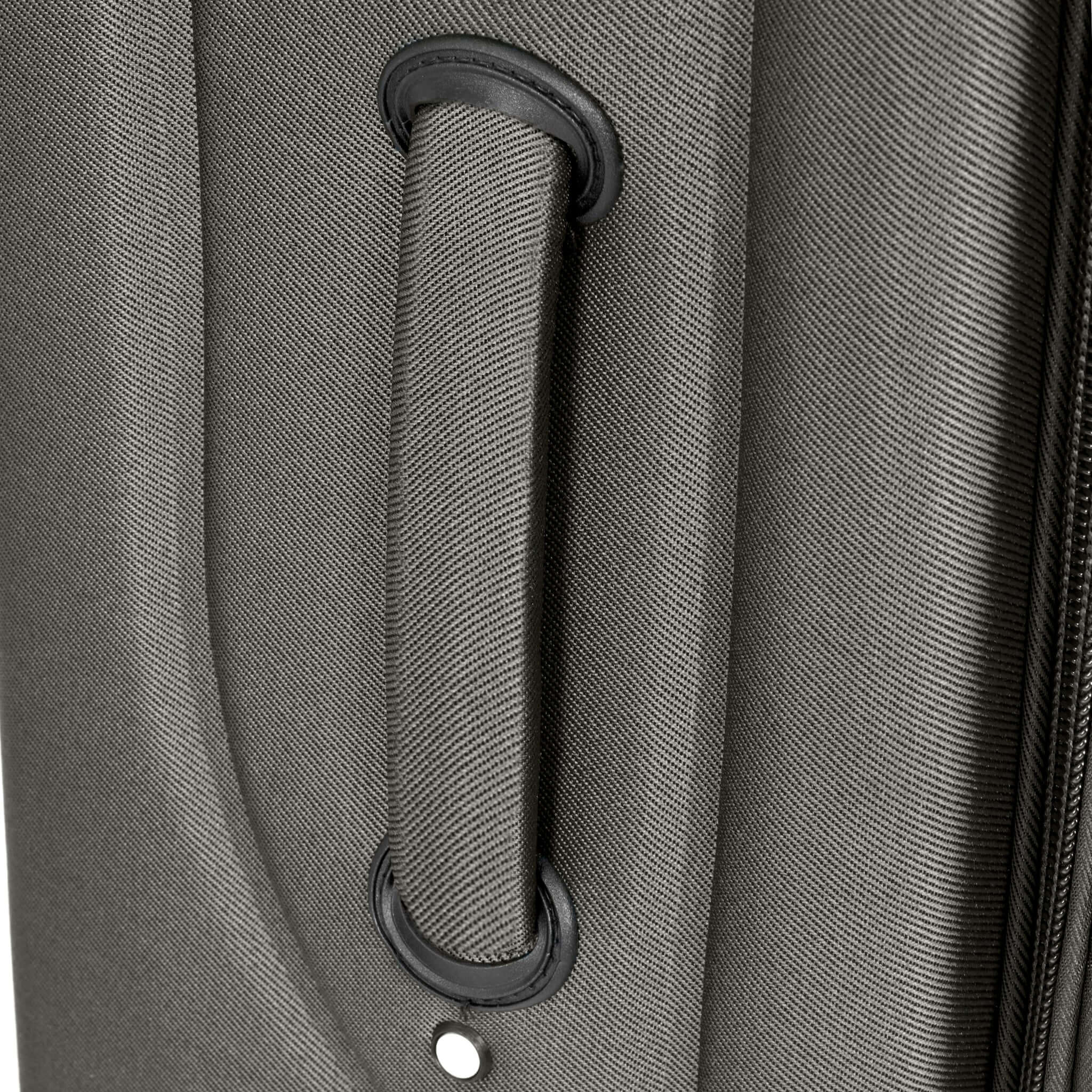 Set of 4 Soft Shell Suitcase Luggage Set, S,M, L, XL , Assorted Colours Bargainia