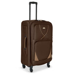 Set of 4 Soft Shell Suitcase Luggage Set, S,M, L, XL , Assorted Colours - Bargainia.com - 