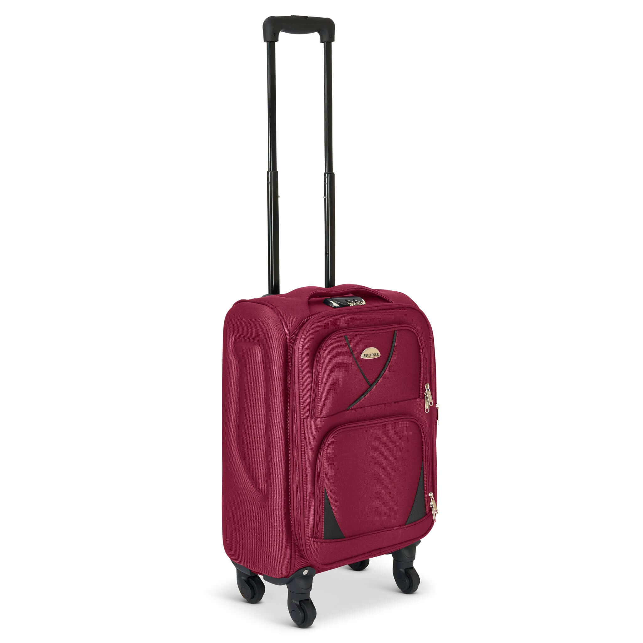 Suitcase Luggage Set On Wheels - 4 Pieces, Assorted Colours-Bargainia.com