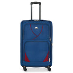 Set of 4 Soft Shell Suitcase Luggage Set, S,M, L, XL , Assorted Colours - Bargainia.com - 